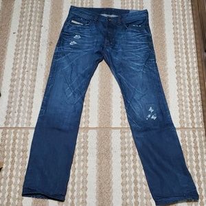 Excellent Condition 32x32 Diesel Safado Blue Jeans